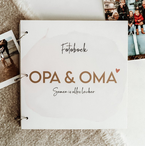 Fotoboek Opa & Oma - Samen is alles leuker